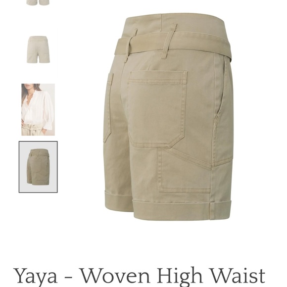 Yaya high waist shorts.  Color khaki Size 40 ( like new! ) - Picture 10 of 12